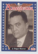 1992 Starline Americana J Edgar Hoover #141 0b6