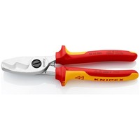 Knipex 95 16 200 Sb Vde Kabelschere Mit Doppelschneide