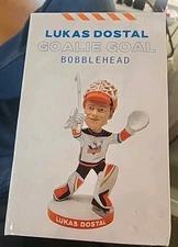 LUKAS DOSTAL San Diego Gulls Bobble Head AHL Hockey Goalie Goal New in orig. Box