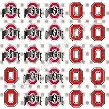 Ohio State Waterslide Nail Art Decals Set Of 50 Instructions Bonus JH