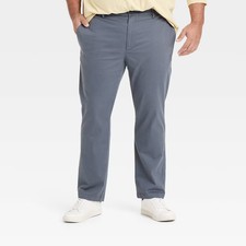 Men's Comfort Wear Slim Fit Chino Pants - Goodfellow  Co Gray