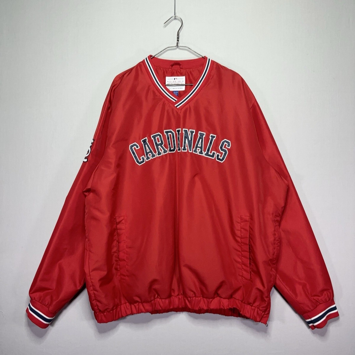 VTG Y2K Carl Banks G-III St. Louis Cardinals Windbreaker Jacket 