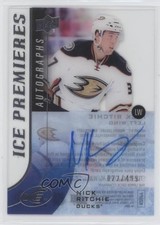2015-16 Upper Deck Ice Premieres Auto 22/499 Nick Ritchie #IPA-NR Auto v7j