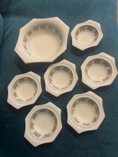 Vintage Hexagonal Solian Ware Bowl Soho Pottery Ltd