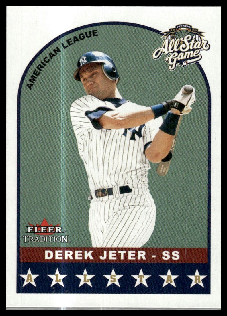 2002 Fleer Tradition Update #U307 Derek Jeter