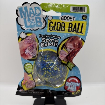 MAD LAB - Gooey Glob Ball - Smoosh Me! Blue/green