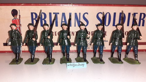 Britains Set 432 German Infantry Marching Ww1 Ww2 Boxed 1950s 1:32 S7 - Bild 1 von 12