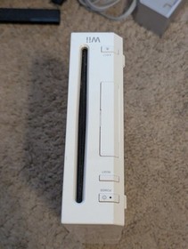 Nintendo Wii Video Console RVL-001 Box Bundle with Cords Wii Sports Remote WORKS
