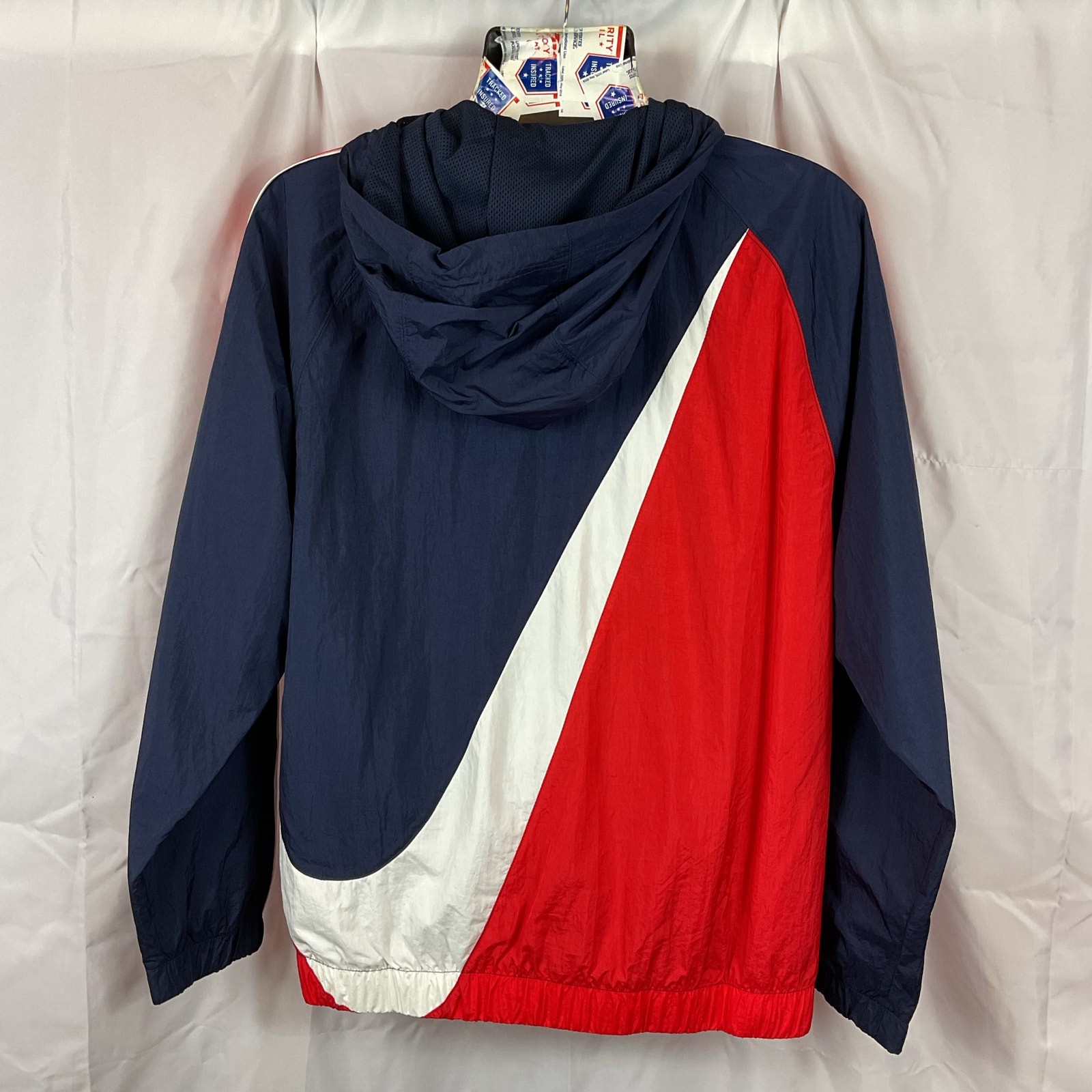 Nike Sportswear Big Swoosh Pullover Jacket USA CD0419-451 Men Medium rare image 2