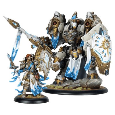 Warmachine Constance Blaize and Gallant Asset Pack