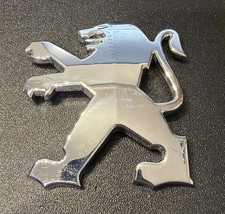 Peugeot Badge Emblem 9637180280 80x75mm Vintage Car Replacement Peugeot Badge Emblem 9637180280 80x75mm Vintage Car Replacement