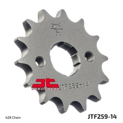 JT- Heavy Duty Sprocket JTF259 14t fits Daelim 100 Altino