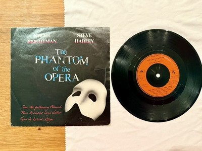 The Phantom of the Opera Vinyl Single Sarah Brightman Steve Harley