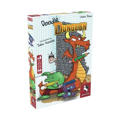 Pegasus Spiele Boardgame Doodle Dungeon Box Fair/NM