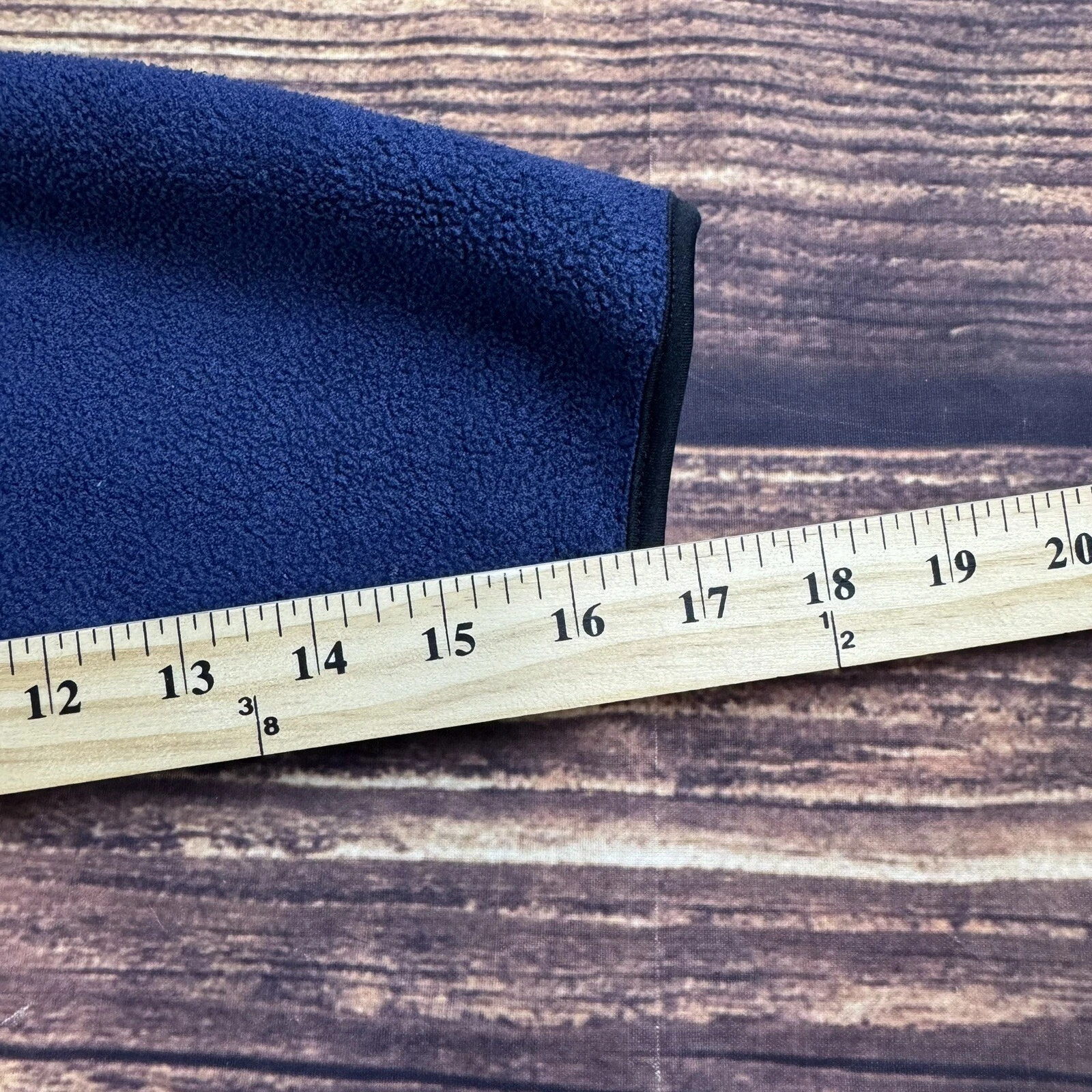 VETEMENTS Charles River Apparel Giacca Pullover Ragazzo Ragazzo Nero Blu Full Zip Taglia Large