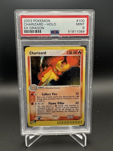 Charizard graded PSA 9 for sale on eBay