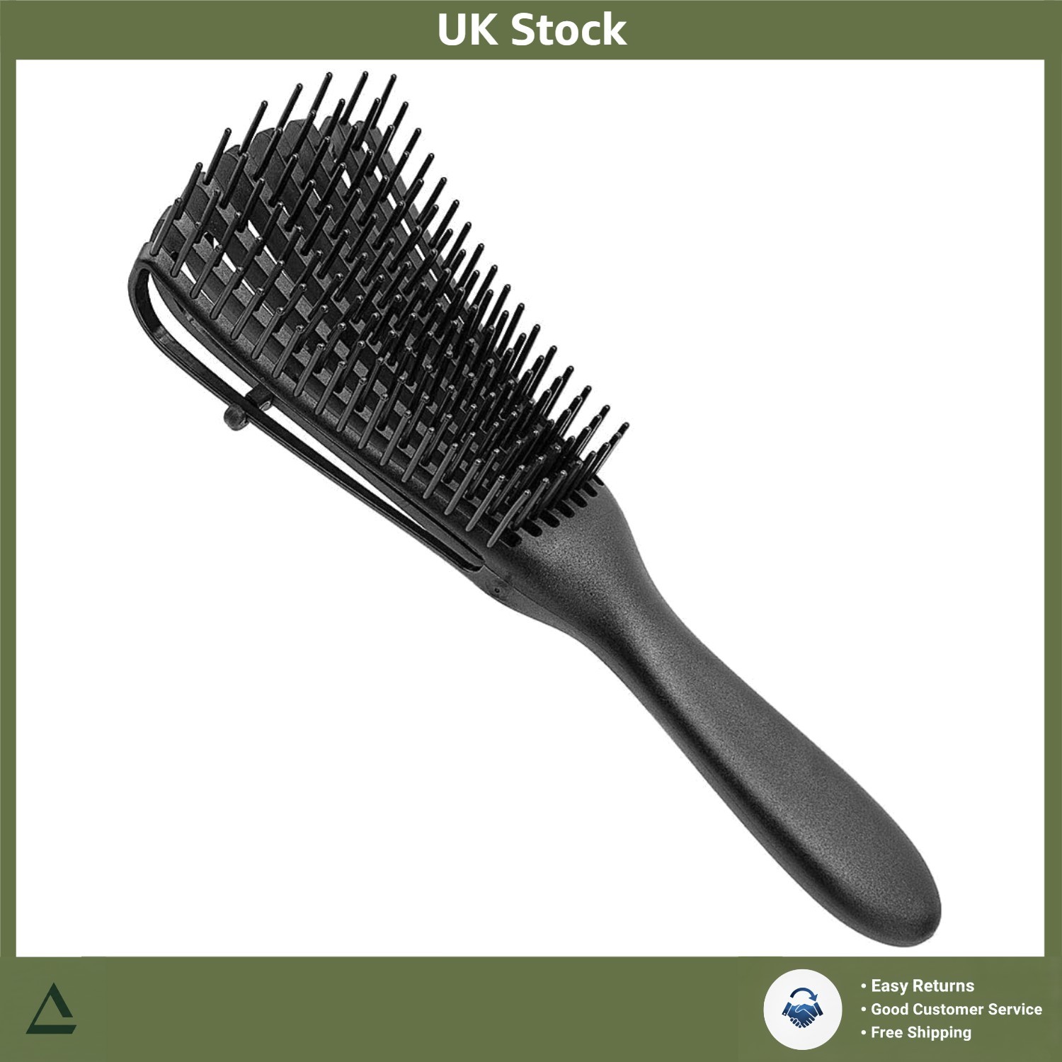 Flexible Detangler for Afro Hair - Reduce Pain & Enhance Texture Effortlessly