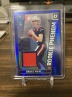2024 Panini Donruss Optic - Rookie Phenom Drake Maye #RPB-DME Blue Hyper Prizm