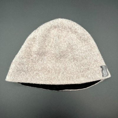 Cascade Mountain Tech Hat Mens One Size Gray Beanie Cap Knitted Hiking Wool