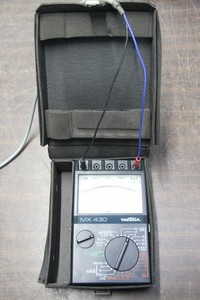 METRIX MX590 – Multimètre Numérique 3 1/2 Digits – Vendu Pour Pièces (AS-IS) Réf P198