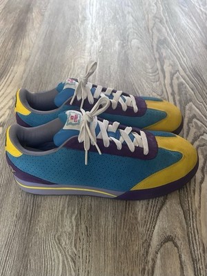 Men's Size 12 Reebok Ice Cream Board Flip 1 Sneakers Yellow Purple
