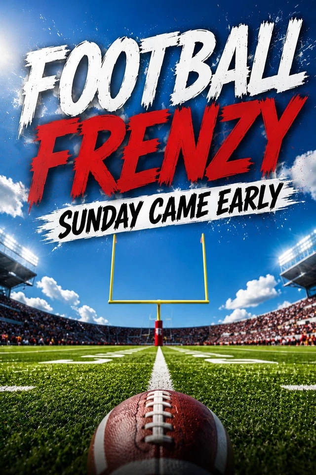 Football Frenzy Sunday Came Early!