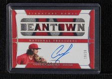 2022 Panini National Treasures Holo Silver 10/10 Connor Seabold #SN-CS Auto 0q0m