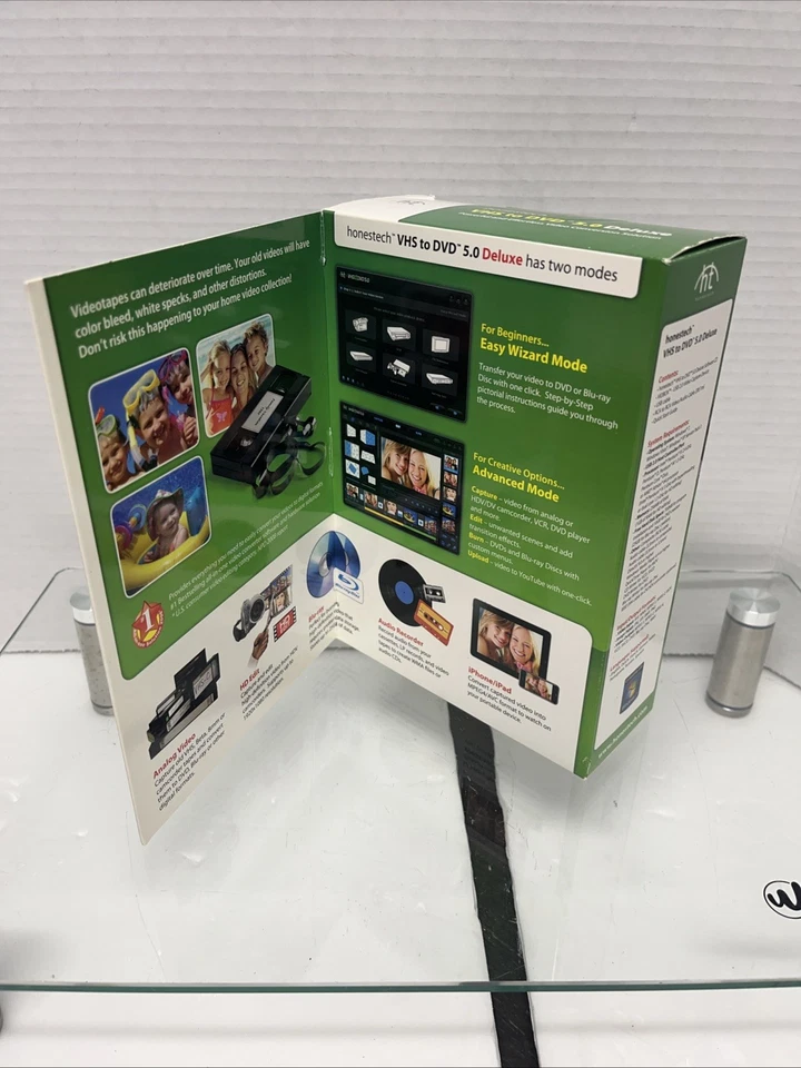 Honestech VHS to DVD 5 Deluxe Full Version for Windows New - Image 4 of 4