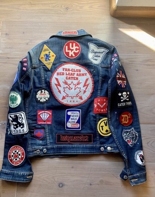 Dsquared2 Jeansjacke Patches 48 M Limitiert