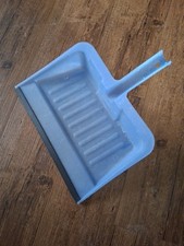 Harper Brush Works 12 -Inch Blue  Jumbo Plastic Dust Pan