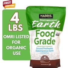 Diatomaceous Earth Powder OMRI Listed Organic Use 4lb Bag - Free Shipping