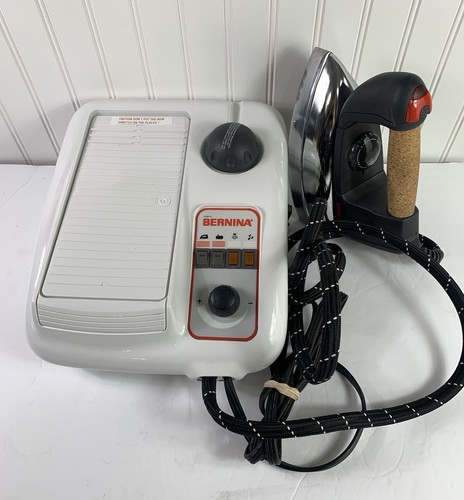 Bernina Ironing System IS-222 Steam Iron Steamer System Works Great
