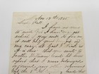 1865 Civil War Gettysburg POW Escape Letter 8th NY Cavalry Soldier Manuscript — photo 2