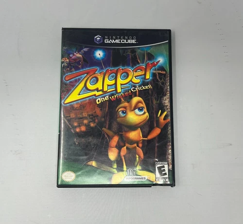 Nintendo GameCube Zapper One Wicked Cricket CIB
