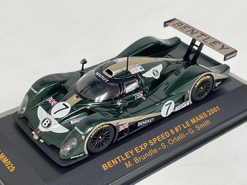 1/43 IXO Bentley Speed 8 car #7 from 2001 24 Hours of Le Mans LMM029 TN394