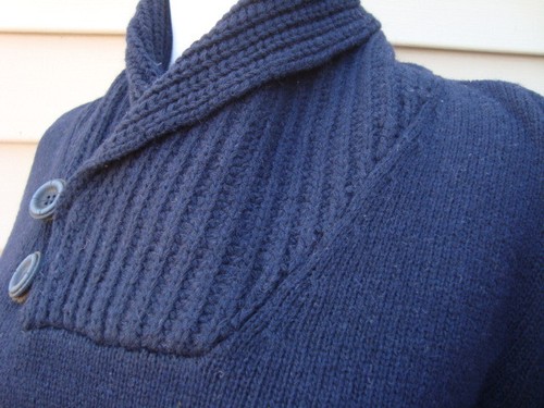 NWT JP UOMO FIRENZE Made in Italy Wool Blends Men's Sweater Cardigan Navy Sz S - Bild 3 von 6