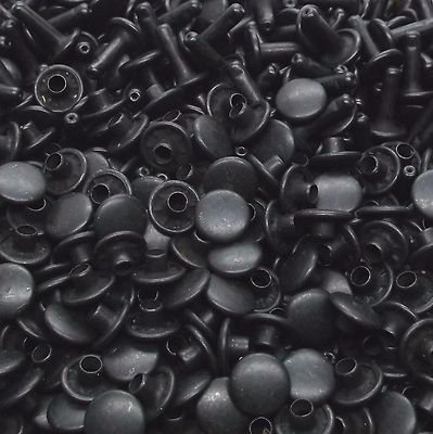 Rapid Rivets Large Black 100 Pack 1275-13 by Stecksstore 