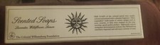 VTG Colonial Williamsburg Foundation 3 Scented Soaps Lavender Wildflower Lemon
