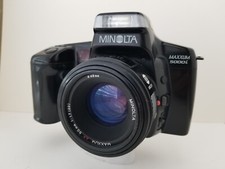 Minolta Maxxum 5000i /AF 50mm,Data Back DB-5,Film Back,Manual,Strap, Very Good 