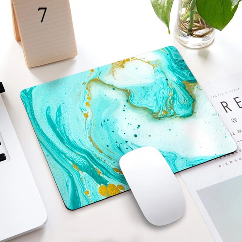 Marmor-Mauspad Rechteckig Rutschfest Gummi-Mauspad Für Computer Laptop #A 🔥 - Bild 14 von 22
