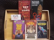 LESTER del REY- vintage paperbacks - buy one or more