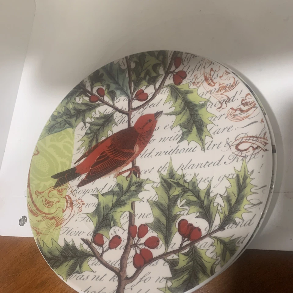 Waechtersbach Accents Nature Traditions Plates Joy RED - Image 4 of 4