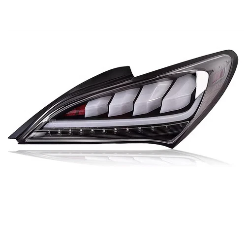 Luces traseras LED secuenciales brillantes blancas izquierdas para Hyundai Genesis cupé 2010-2016 - Imagen 4 de 9