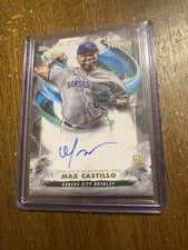 2023 Topps Inception Baseball Max Castillo Rookie Card RC Auto /299 Royals