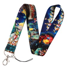 Snow White and the Seven Dwarfs Cartoon Princess Characters ID Holder Lanyard