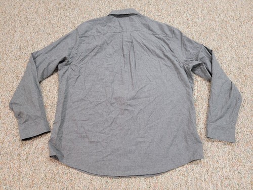 Eddie Bauer Shirt Mens XL Grey Flannel Camping Hiking Fishing Outdoors NWT - Picture 15 of 16