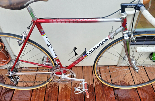 COLNAGO ESA MEXICO Official Racing Team italian steel road bicycle A. SARONNI - Picture 2 of 13