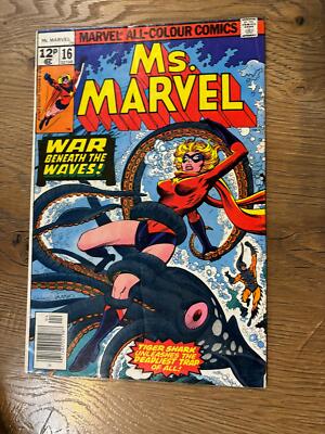 Ms Marvel #16 - Marvel Comics - 1978 - 1. Cameo-Auftritt von Mystique