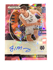 2020-21 Panini Prizm Draft Picks Prospect PA-JO John Mooney Pink Ice Rookie Auto