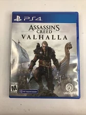 Assassin's Creed Valhalla Playstation 4 PS4 Game Tested & Works PS5 Upgradable